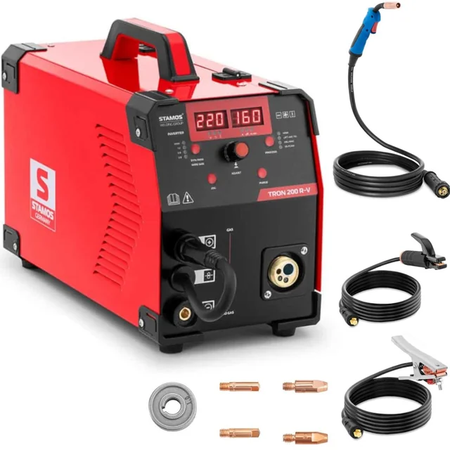 TRON multifunctional welder 200 R-V MIG/MAG MMA FCAW TIG Lift-Arc 230V 200A