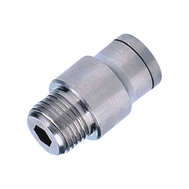 Straight coupling with external conical thread MPOC-146
