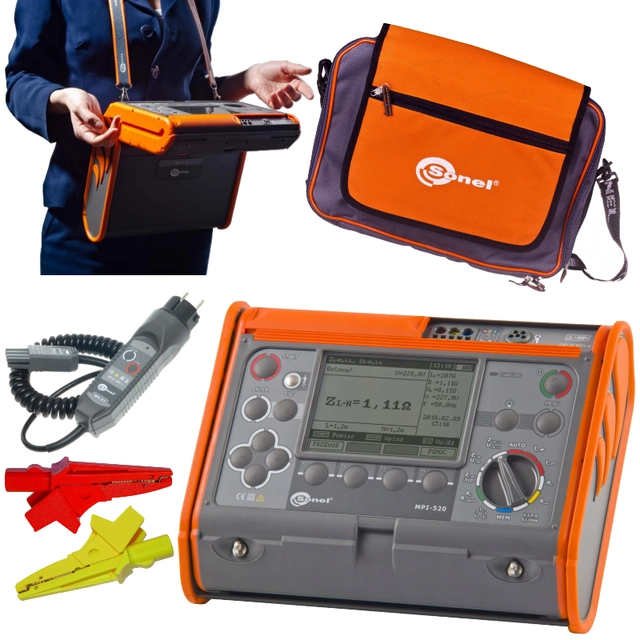 SONEL MPI-520 Start Multifunction Meter for Electrical Installation Parameters
