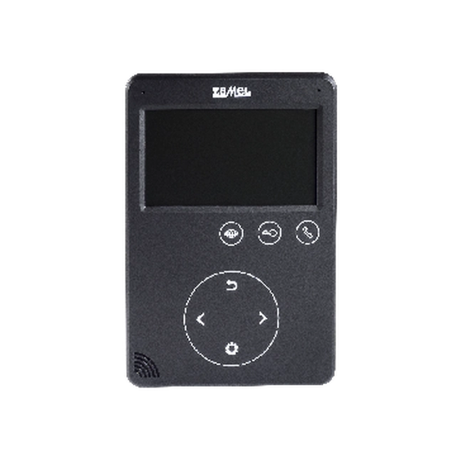 4.3 "video intercom with touch buttons, photos, videos in BLACK color