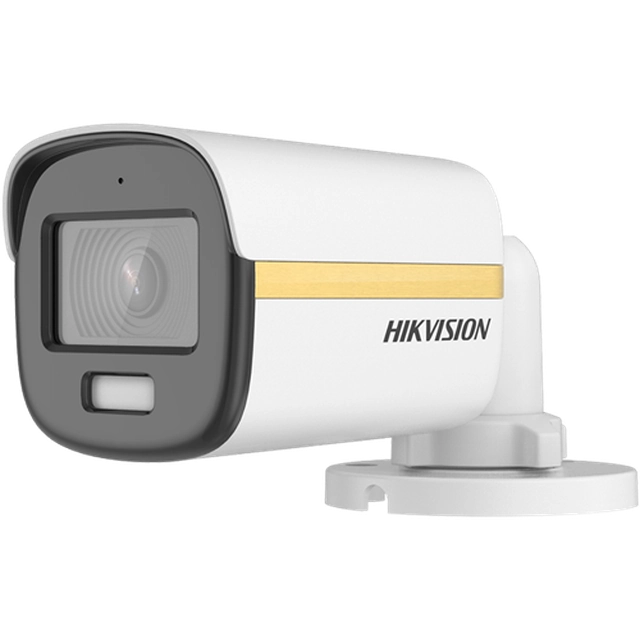 Analog surveillance camera, ColorVu, 2MP, lens 2.8mm, WL 20m, Microphone, IP67 DS-2CE10DF3T-FS-2.8mm - HIKVISION