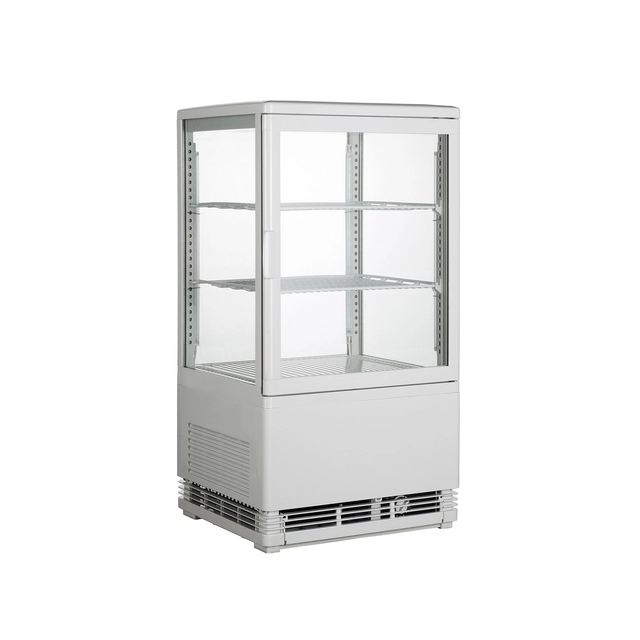 Refrigerated confectionery display case, white RT-58L