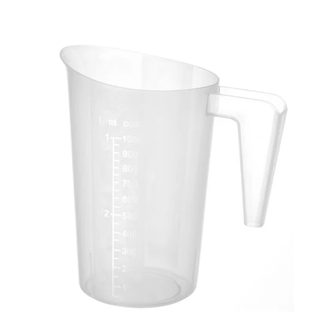 Stackable polypropylene measuring cup 2 l
