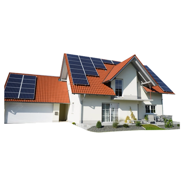 4kW+8x550W Електростанція MONO без системи кріплення, напр