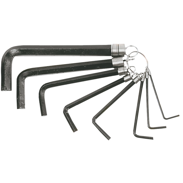 Hex wrenches 2.0-10 mm, set of 8 pcs.