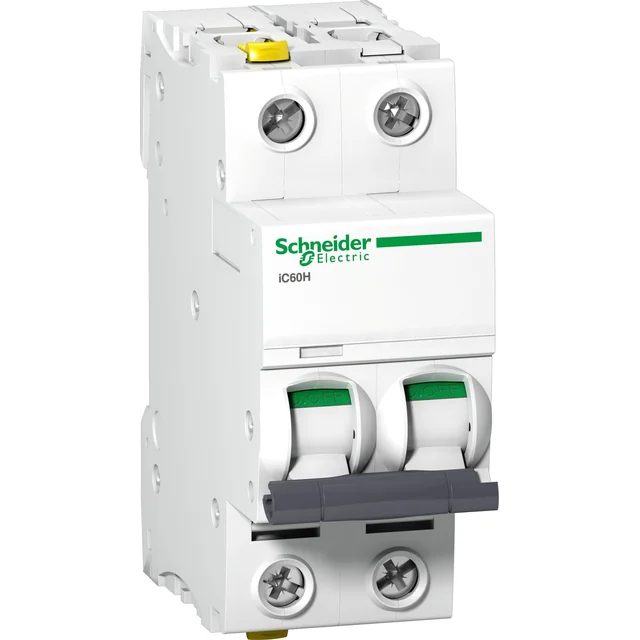 Schneider Electric Wyłącznik nadprądowy 2P B 10A 10kA AC iC60H-B10-2 A9F06210