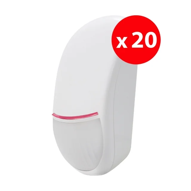 PACKAGE 20 pcs. - PIR motion detector LC-200S LC-200S-20