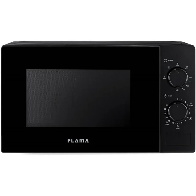 Microwave Grill Flama 1889FL Black 700 W 20 L