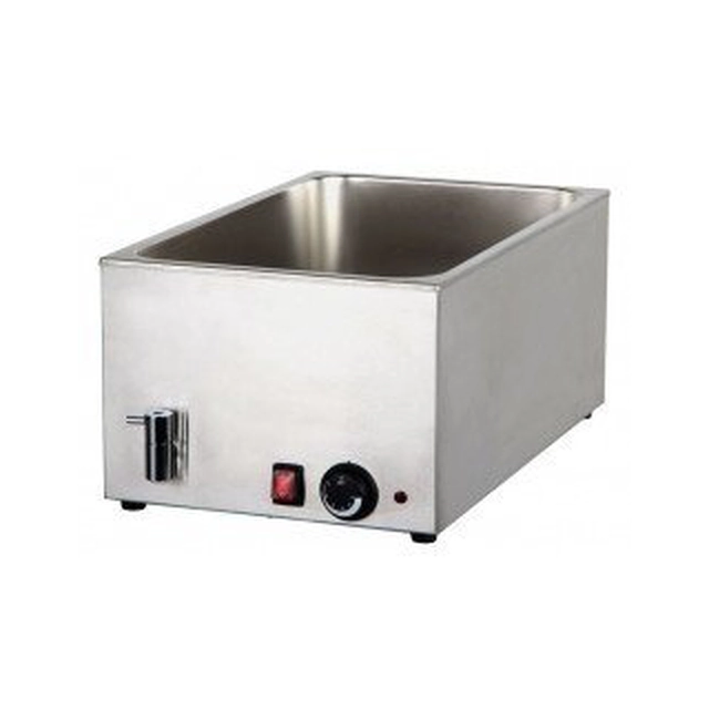 Electric tabletop bain marie 1xGN1/1 with drain tap INVEST HORECA 8710 8710