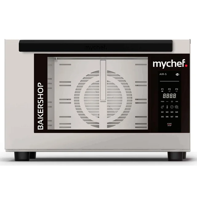 Steam convection oven | bakery | 4x600x400 mm | 6,3 kW | 400 V | Mychef BAKERSHOP AIR-S 4E