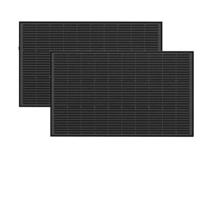 Package 2x EcoFlow photovoltaic panel 100W (rigid structure)