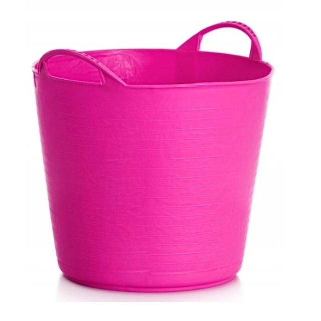 BUCKET CONTAINER FLEXI BASKET 26L FUCHSIA