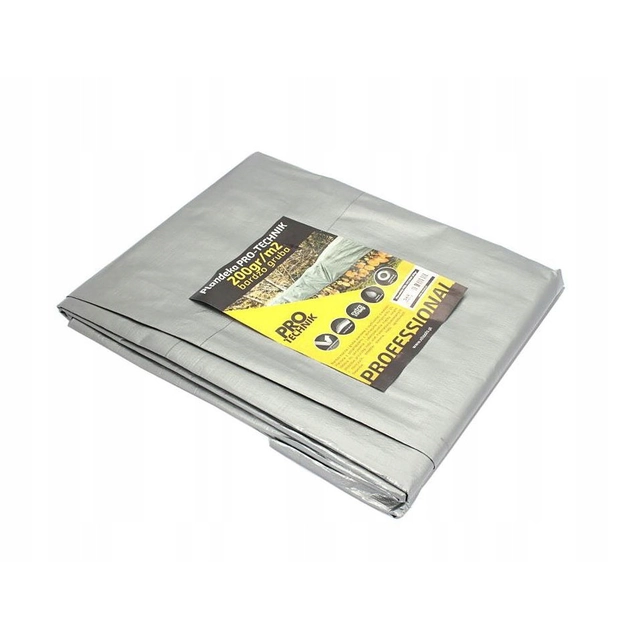 PRO-TECHNIC TARP 5X 6M SILVER-BROWN /200GR