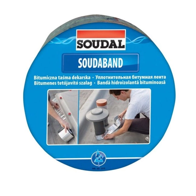 Soudal Soudaband self-sealing roofing tape silver 15cm x 10m