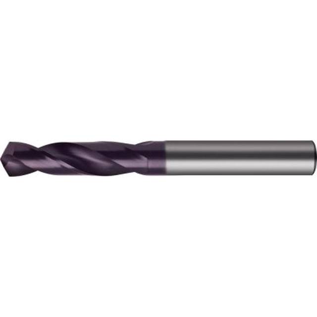 Short drill DIN6539 carbide TiAlN type N cylindrical shank 1.10 mm FORMAT