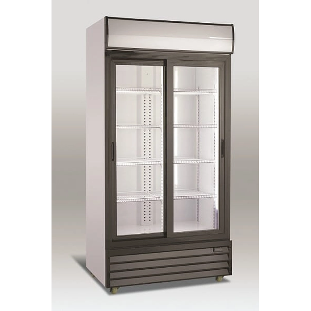 Glazed cooling cabinet RQ801SL | 780l | sliding door (SD801SL)