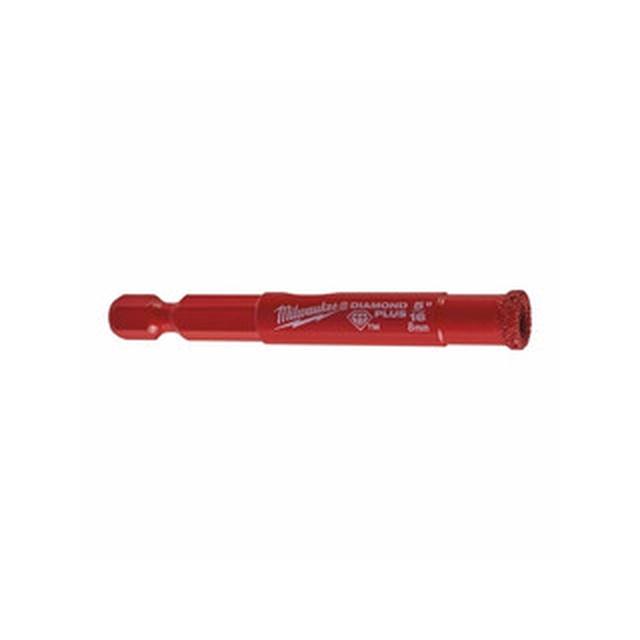 -3000 HUF COUPON - Milwaukee Diamond Plus 8 mm diamond drill bit for drilling machine