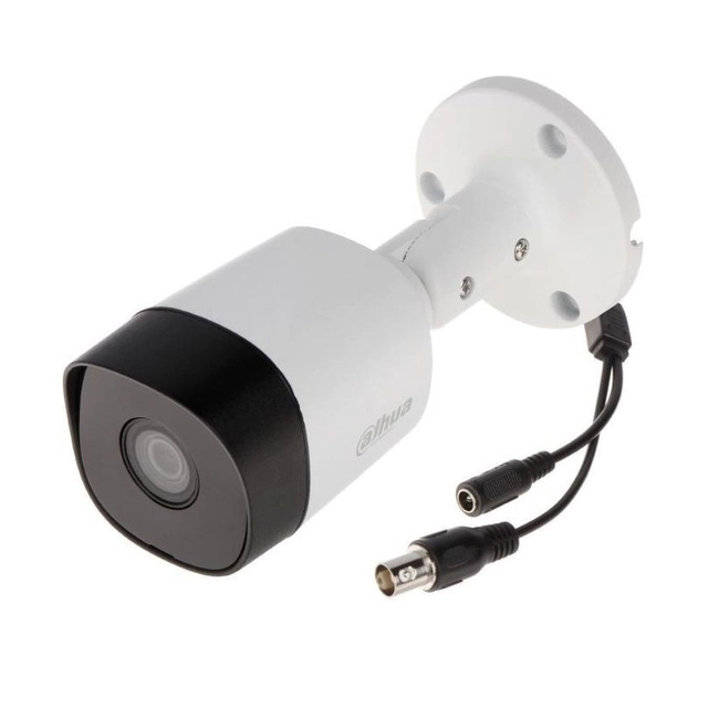 Outdoor Surveillance Camera, Dahua HAC-B2A21-0360B, 2MP, 3.6mm Lens, 20m IR