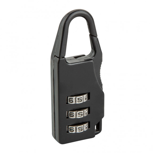 22 mm combination lock with 3-digit code