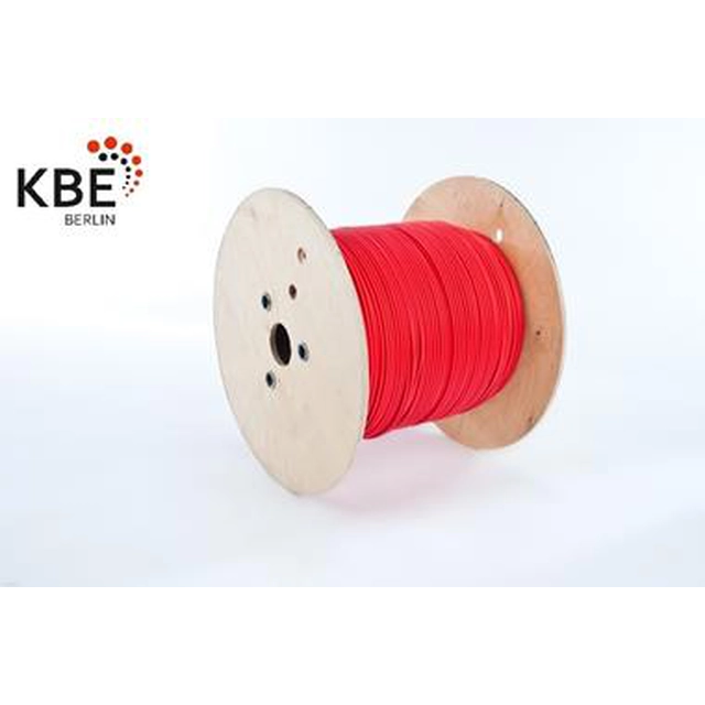 KBE Red Solar Cable 6mm2 DB+EN red