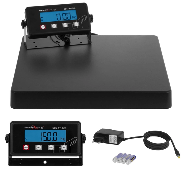 Industrial parcel postal scale 150kg / 20g LED Steinberg Systems SBS-PT-150C