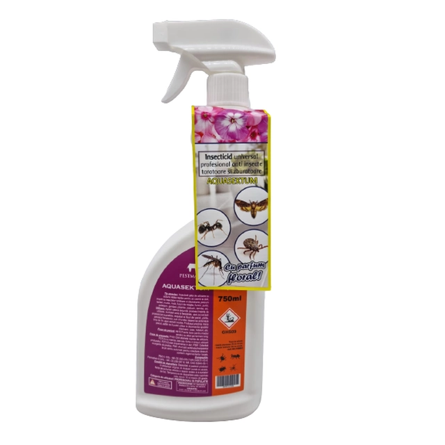 Anti pest spray crawling and flying insects Aquasektum 750 ml ready
