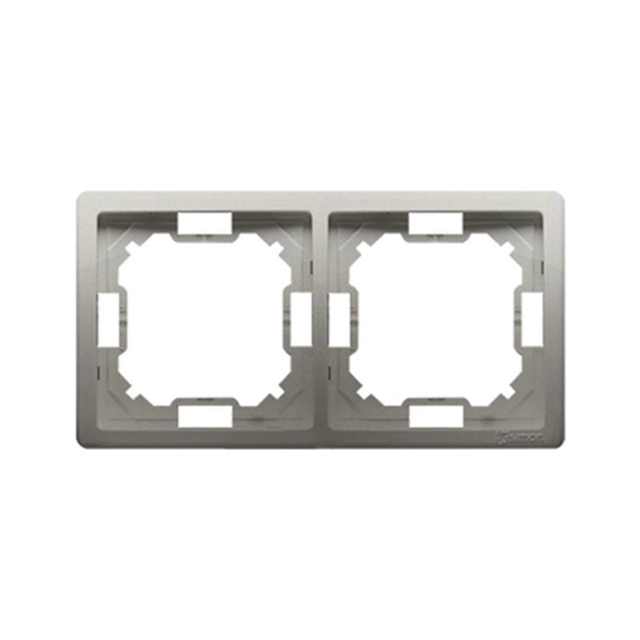 Cover frame for domestic switching devices Kontakt-Simon BMR2/29 Simon Basic  Neos / Standard Plastic