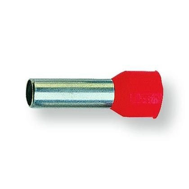 TE tin-plated ferrule terminal 4-10/100 in accordance with the DIN standard 46228