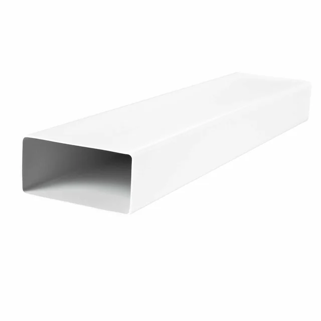 Ventika flat ventilation duct 60x204mm length 1mb