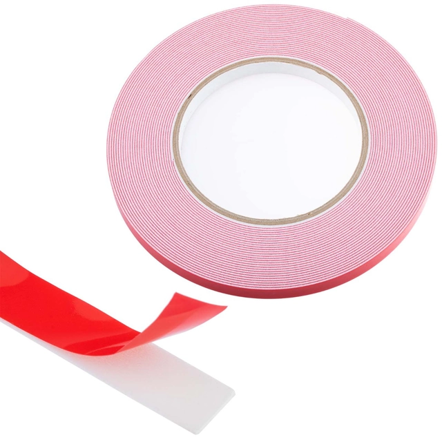 STRONG DOUBLE-SIDED foam tape 9mm x 10m for LED strips and profiles