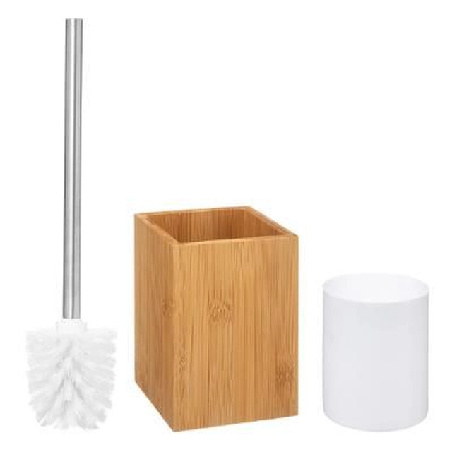 5five Simple Smart Wc brush Bamboo with stand, 30 cm