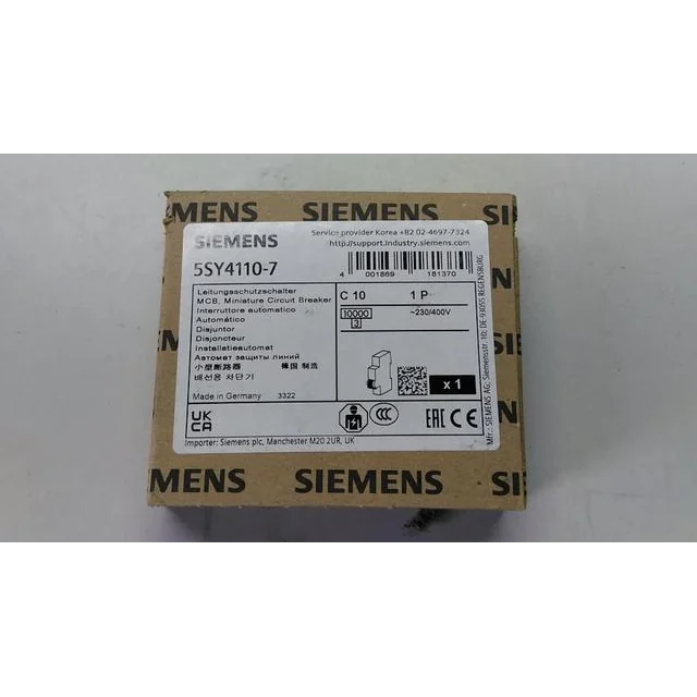 5SY4110-7 Siemens – naujas perteklius