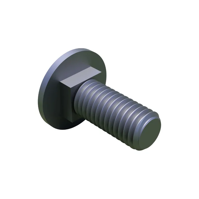 603-10-25 - Carriage bolt M10 x 25 A2