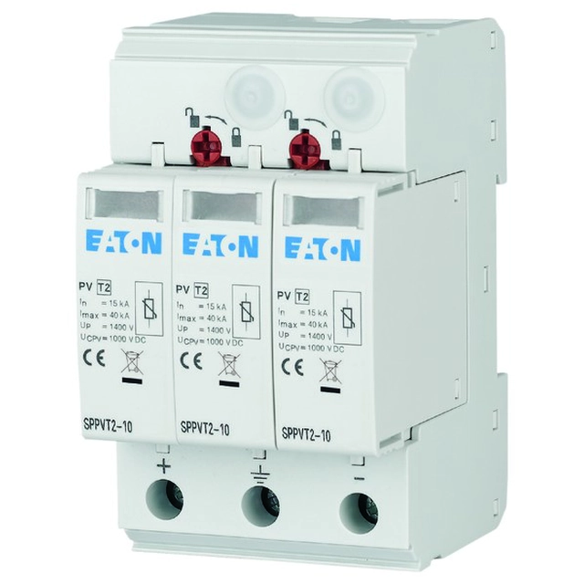 Surge arrester type 2 1000VDC SPPVT2-10-2+PE