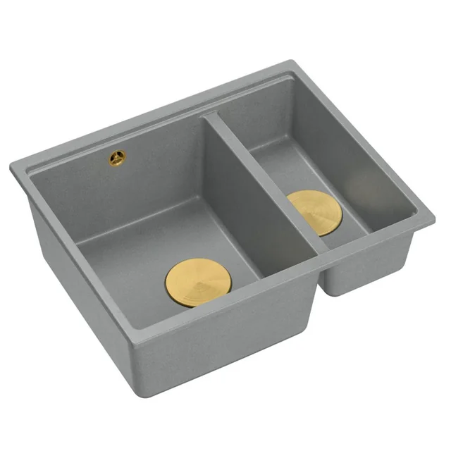 Logan granite sink 150 Gray Metallic