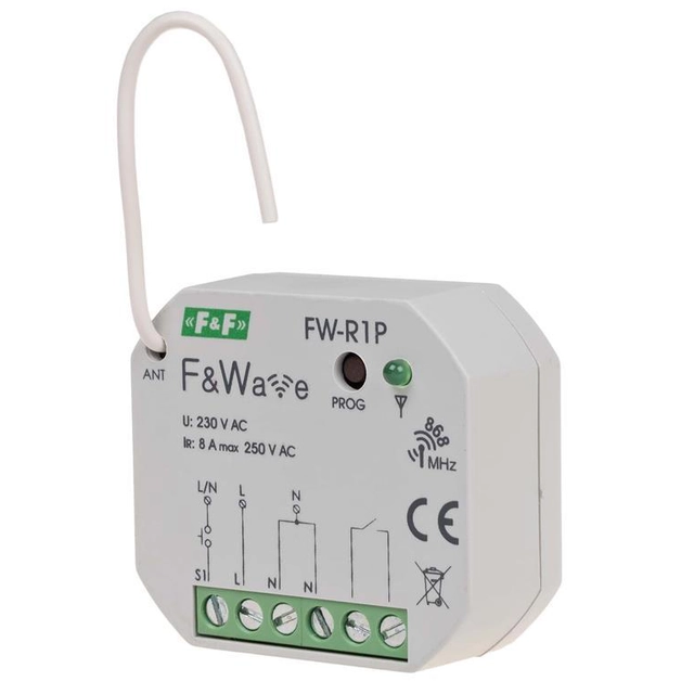F&amp;Wave - single bistable relay FW-R1P