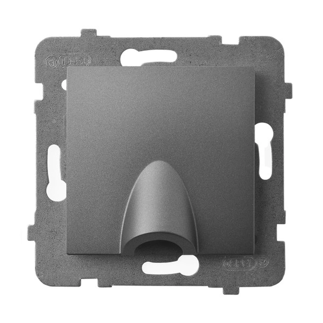 Appliance connection box Ospel GPPK-1U/m/70 ARIA Grey Plastic IP20