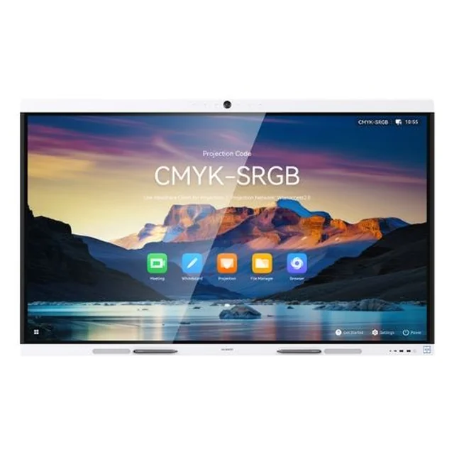 65 inch interactief scherm, touchscreen, 4K UHD, D-LED, Wi-Fi 6, camera, microfoon, luidspreker, Harmony OS 2.1.0 - HUAWEI IdeaHub B3