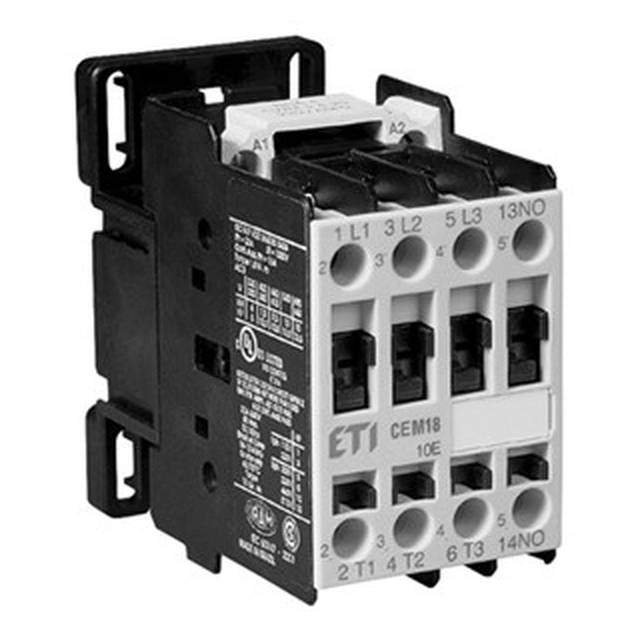 Eti-Polam Stycznik mocy CEM9.10-230V-50/60Hz 9A 3P 230V AC 1Z 0R - 004642123