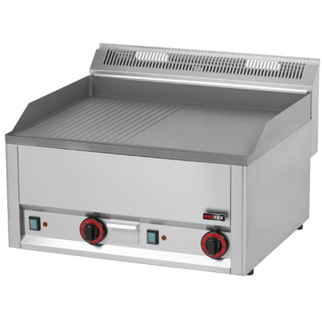 Electric grill smooth / grooved 65x48 | Redfox FTHR-60EL
