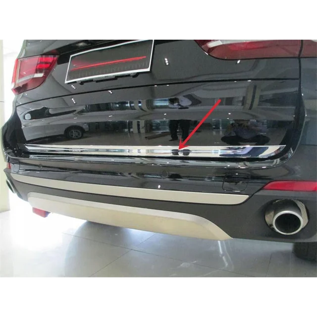 BMW X5 F15 F85 13- CHROME STRIP Tailgate Rear