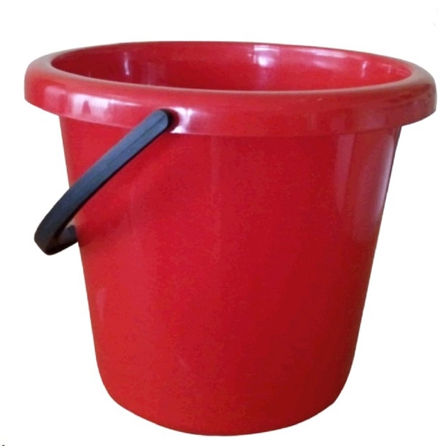Plastic bucket 10l mix of colors