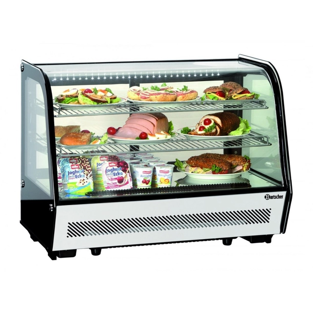 Multifunctional refrigerated display case 160L | Bartscher 700203G