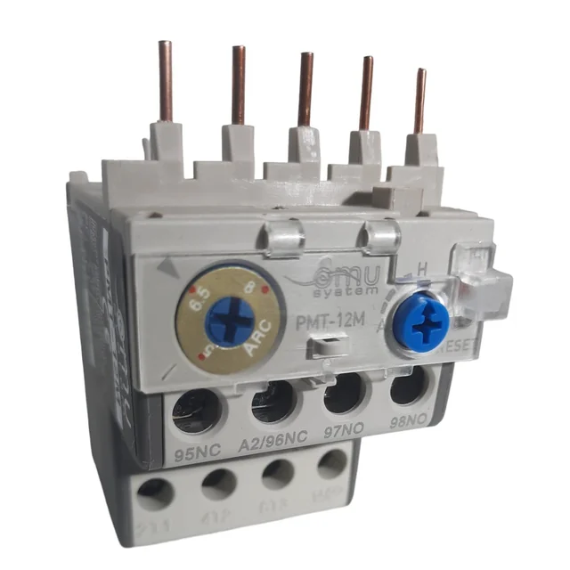 Mini thermal relay 1-1.6A for disconnecting alternating current consumers in case of current overload