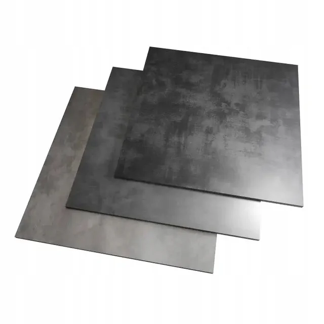 Hard, thick stoneware 60x60 VARIOUS COLORS gray