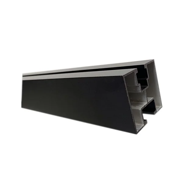 Mounting rail F806 40x40, 2400mm / Black