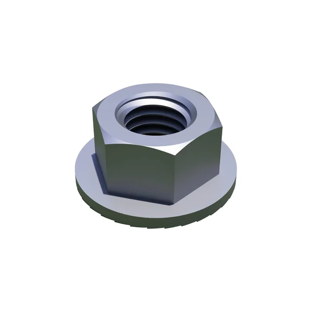 6923-10 - DIN serrated flange nut 6923 M10 A2