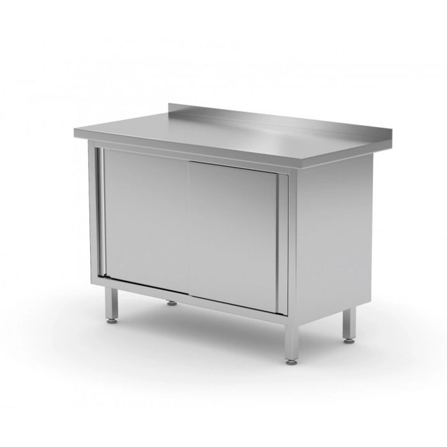 Wall table, cabinet with sliding doors 1200 x 700 x 850 mm POLGAST 127127 127127