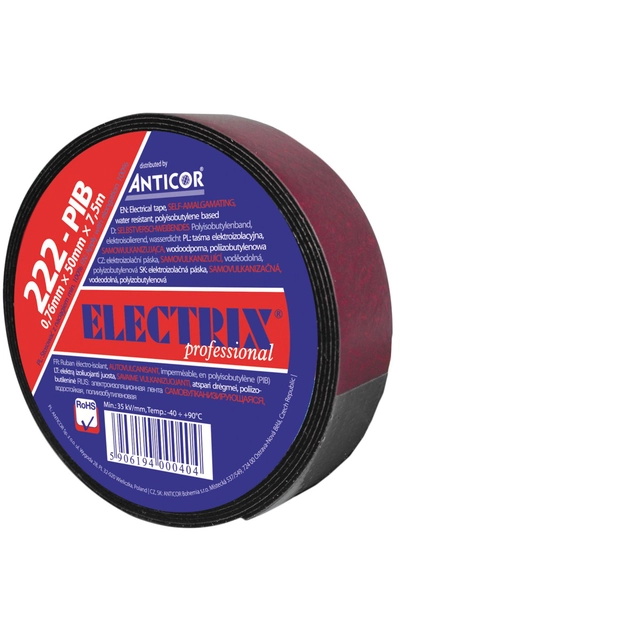 ELECTRIX tape 222-PIB 19 mmx 3,5 m