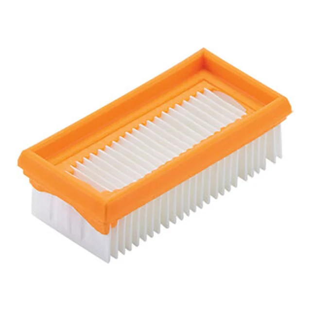 Flex pleated filter for vacuum cleaners